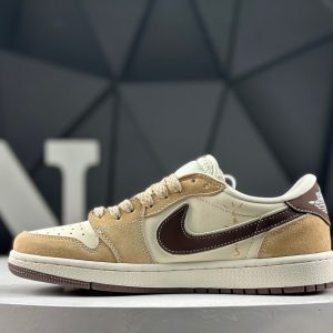 Nike Air Jordan 1 Low x Travis Scott Fragment LD2028-075 Sneakers