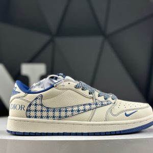 Nike Air Jordan 1 Low x Travis Scott Fragment LD2028-072 Sneakers