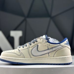 Nike Air Jordan 1 Low x Travis Scott Fragment LD2028-072 Sneakers