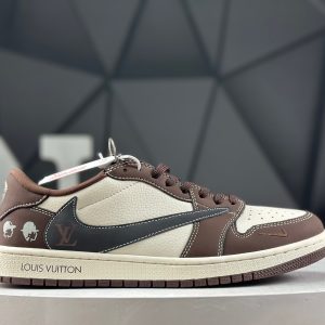 Nike Air Jordan 1 Low x Travis Scott Fragment DD7866-109 Sneakers