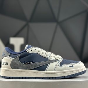 Nike Air Jordan 1 Low x Travis Scott Fragment JW1188-141 Sneakers