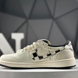 Nike Air Jordan 1 Low x Travis Scott Fragment LD2028-040 Sneakers