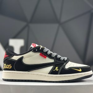Nike Air Jordan 1 Low x Travis Scott Fragment MZ9588-825 Sneakers