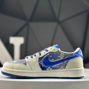 Nike Air Jordan 1 Low x Travis Scott Fragment XS2025-075 Sneakers