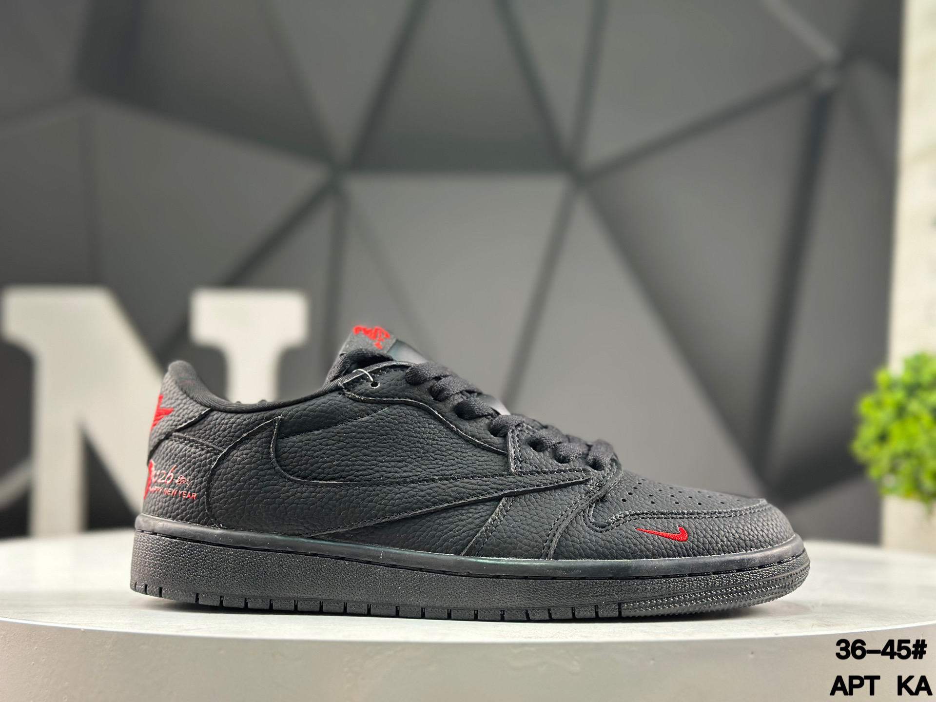 Nike Air Jordan 1 Low x Travis Scott Fragment YF9511-502 Sneakers