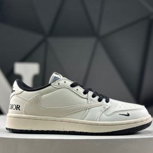 Nike Air Jordan 1 Low x Travis Scott Fragment Reverse Mocha AD2068-169 Sneakers