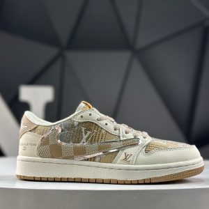 Nike Air Jordan 1 Low x Travis Scott Fragment Reverse Mocha XS2025-065 Sneakers