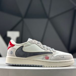Nike Air Jordan 1 Low x Travis Scott Fragment Reverse Mocha SJ2068-145 Sneakers