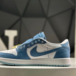 Nike Air Jordan 1 Low x Travis Scott IQ7604-104 Sneakers
