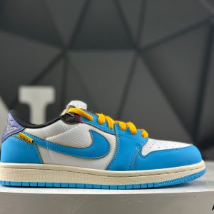 Nike Air Jordan 1 Low Blue Lemon DZ8986-800 Sneakers