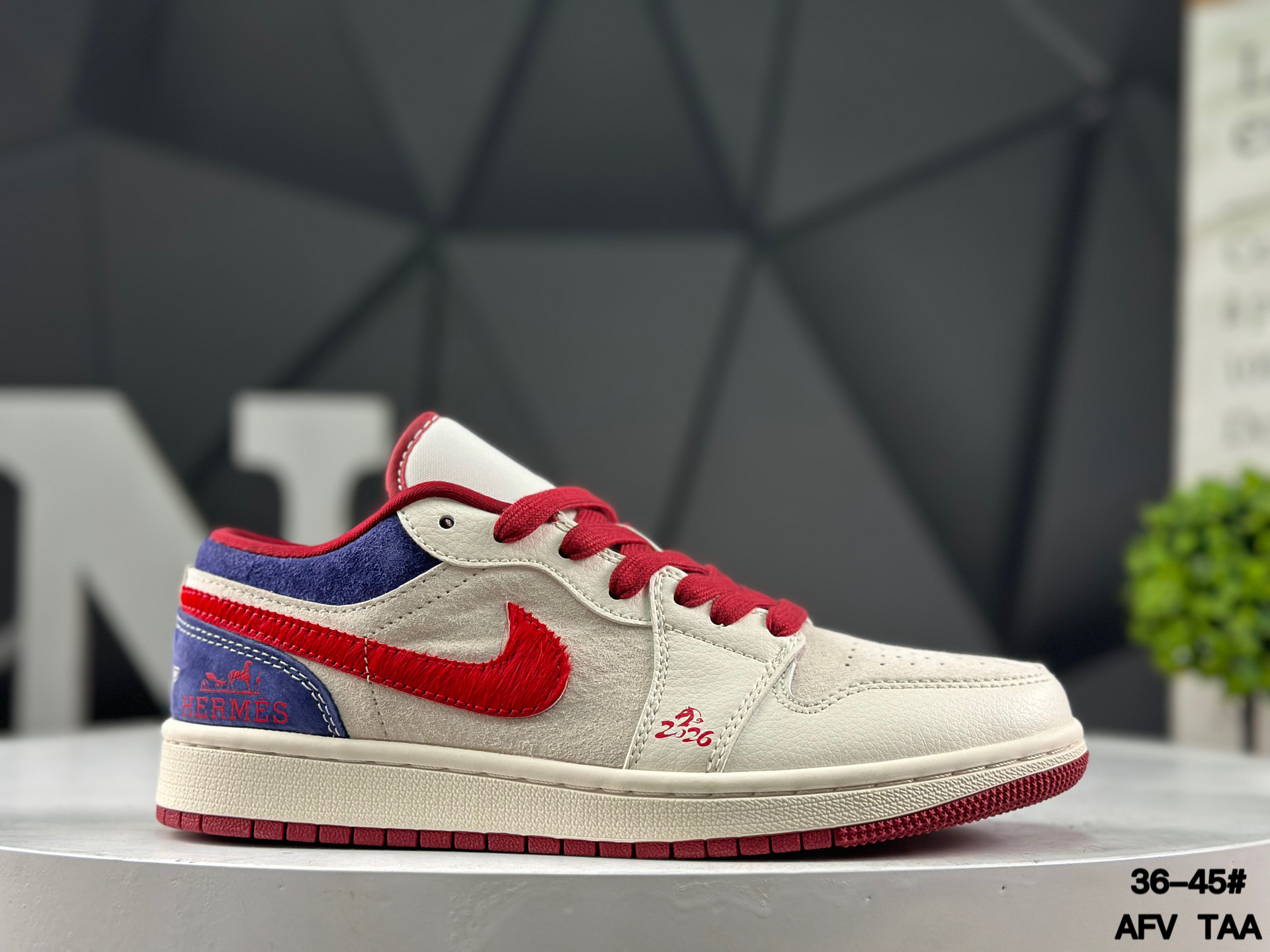 Nike Air Jordan 1 Low Year of the Horse XT6998-170 Sneakers