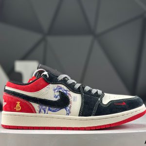 Nike Air Jordan 1 Low x Travis Scott Year of the Horse HT5088-643 Sneakers