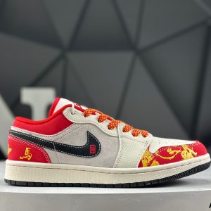 Nike Air Jordan 1 Low x Travis Scott Year of the Horse HT5088-641 Sneakers