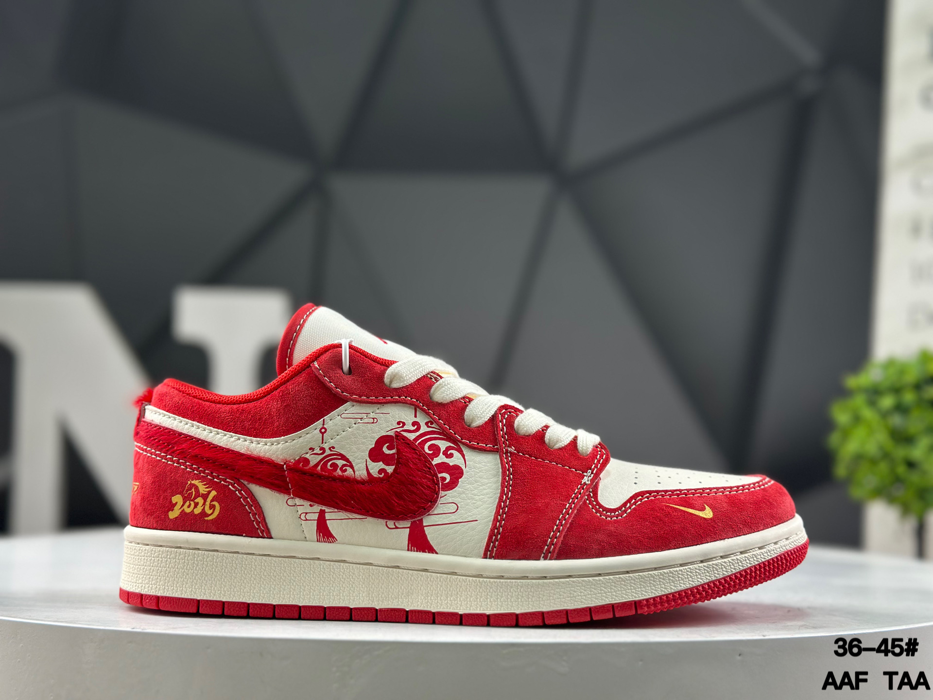 Nike Air Jordan 1 Low Year of the Horse MZ9588-847 Sneakers