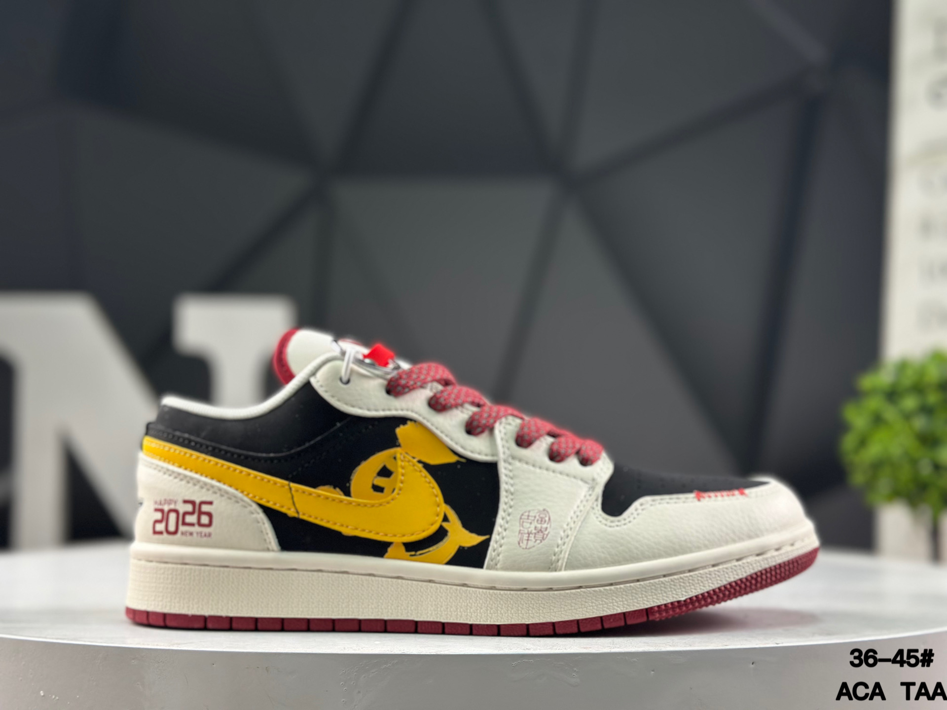 Nike Air Jordan 1 Low x Travis Scott Year of the Horse JP2126-163 Sneakers