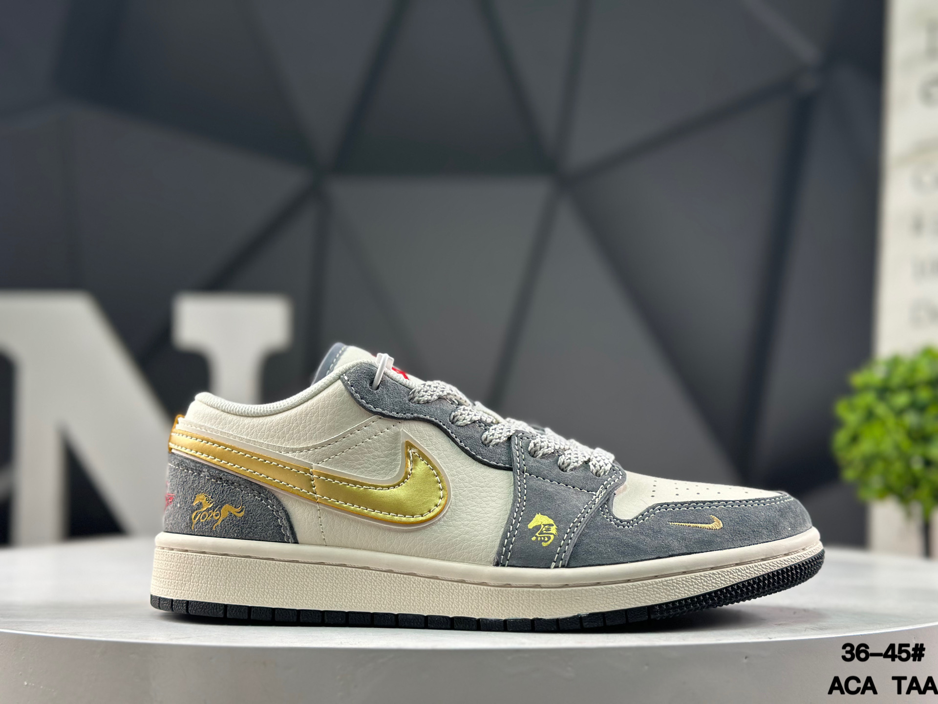 Nike Air Jordan 1 Low x Travis Scott Year of the Horse JP2126-125 Sneakers