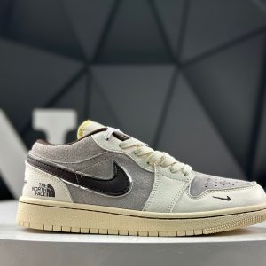 Nike Air Jordan 1 Low Blue Black White Yellow XX2408-008 Sneakers