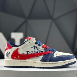 Nike Air Jordan 1 Low Blue Lemon Year of the Horse LX1988-251 Sneakers