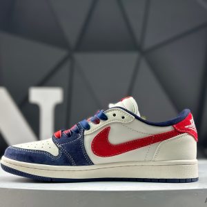 Nike Air Jordan 1 Low Blue Lemon Year of the Horse LX1988-251 Sneakers