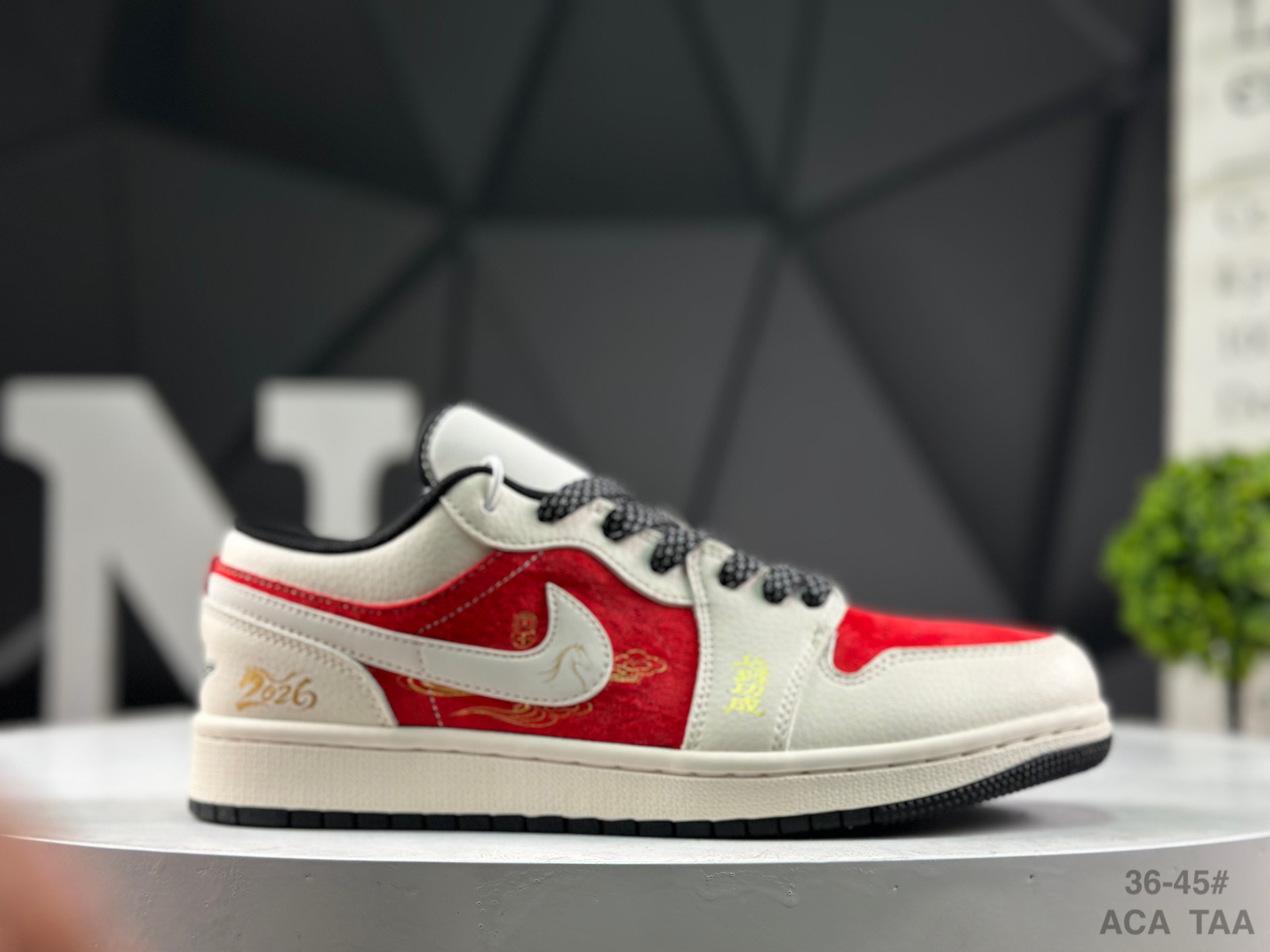 Nike Air Jordan 1 Low Year of the Horse JY6988-137 Sneakers