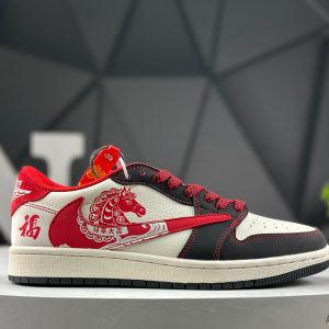 Nike Air Jordan 1 Low x Travis Scott Year of the Horse LX1988-803 Sneakers