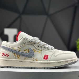 Nike Air Jordan 1 Low x Travis Scott Year of the Horse HT5088-642 Sneakers