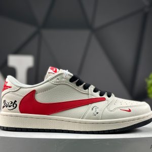 Nike Air Jordan 1 Low x Travis Scott Year of the Horse QW5288-140 Sneakers