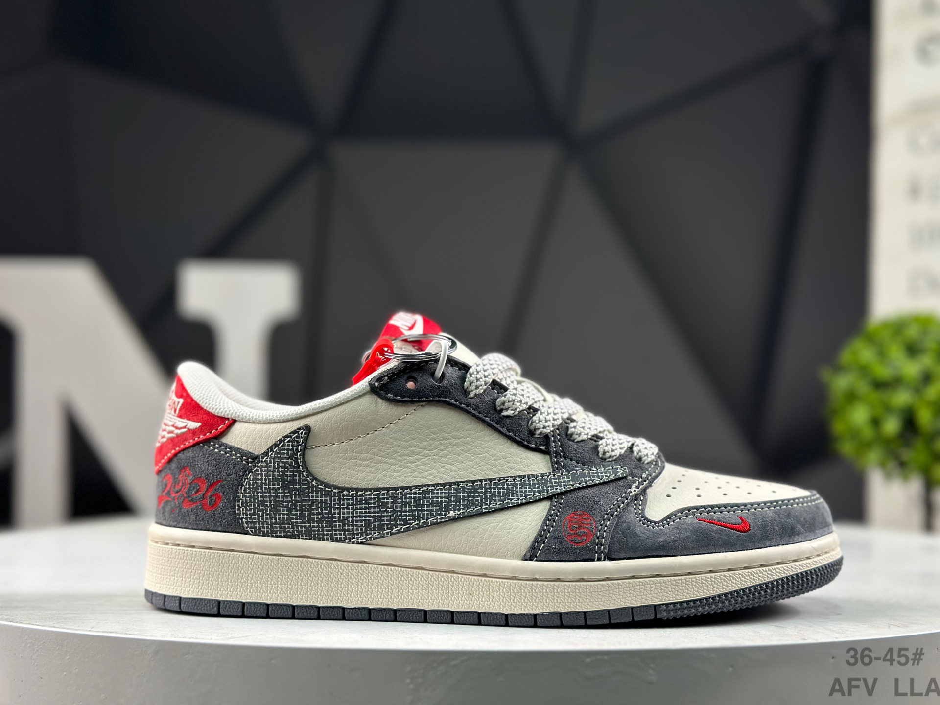 Nike Air Jordan 1 Low x Travis Scott Year of the Horse XT6998-161 Sneakers
