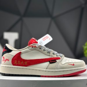 Nike Air Jordan 1 Low x Travis Scott Year of the Horse HG0026-018 Sneakers