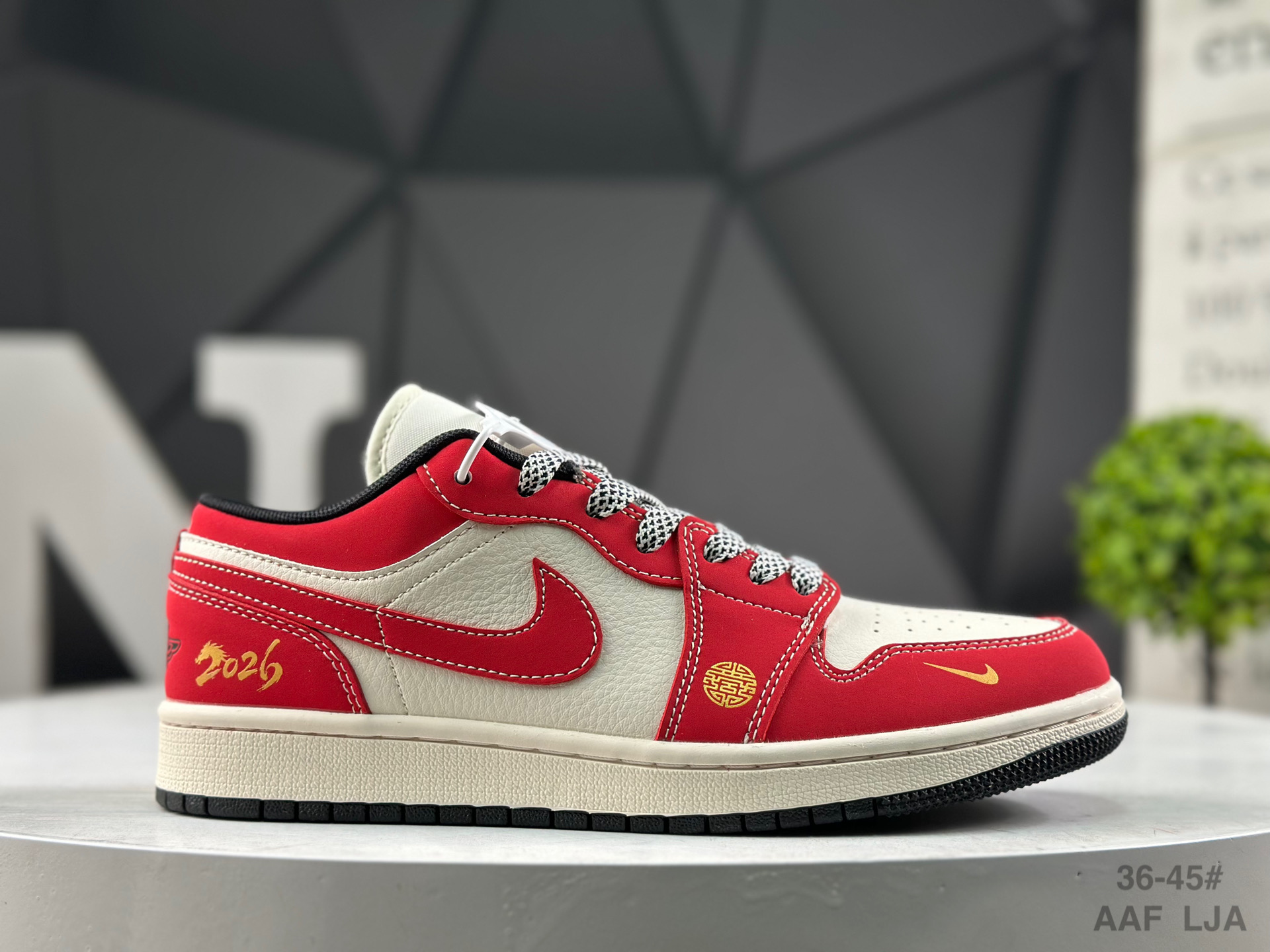 Nike Air Jordan 1 Low x Travis Scott Year of the Horse MZ9588-842 Sneakers
